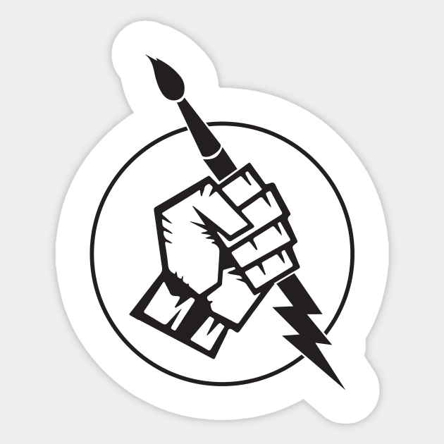 Power to Create Sticker by polstonart